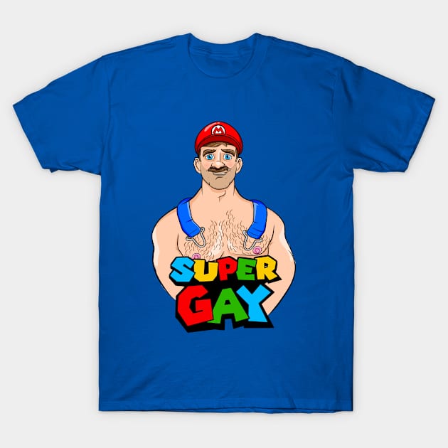 Super Gay T-Shirt by LoveBurty